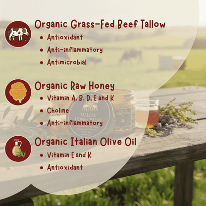 Organic Tallow Balm - 2 oz